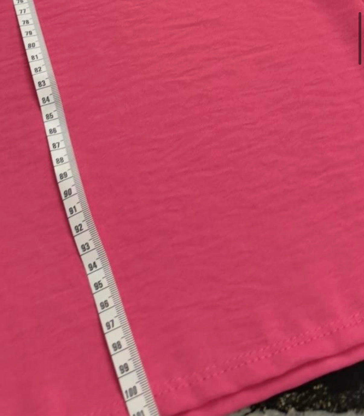 Wide Leg Hose in knalligem Pink