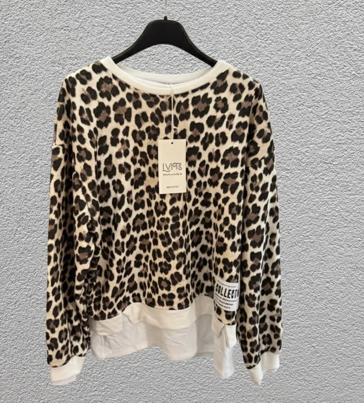 Leo Sweatshirt mit eingenähter Bluse - Feinraummode