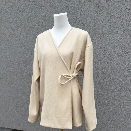Wickelpulli beige - Feinraummode