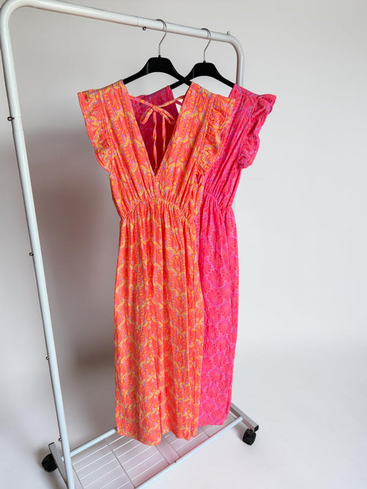 Ibiza Kleid / Sommer Boho Maxikleid
