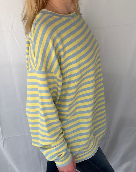 Oversize Streifenshirt Marie - Feinraummode