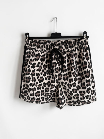 Lässiges Leo-Print Lounge-Set „Wild Comfort“