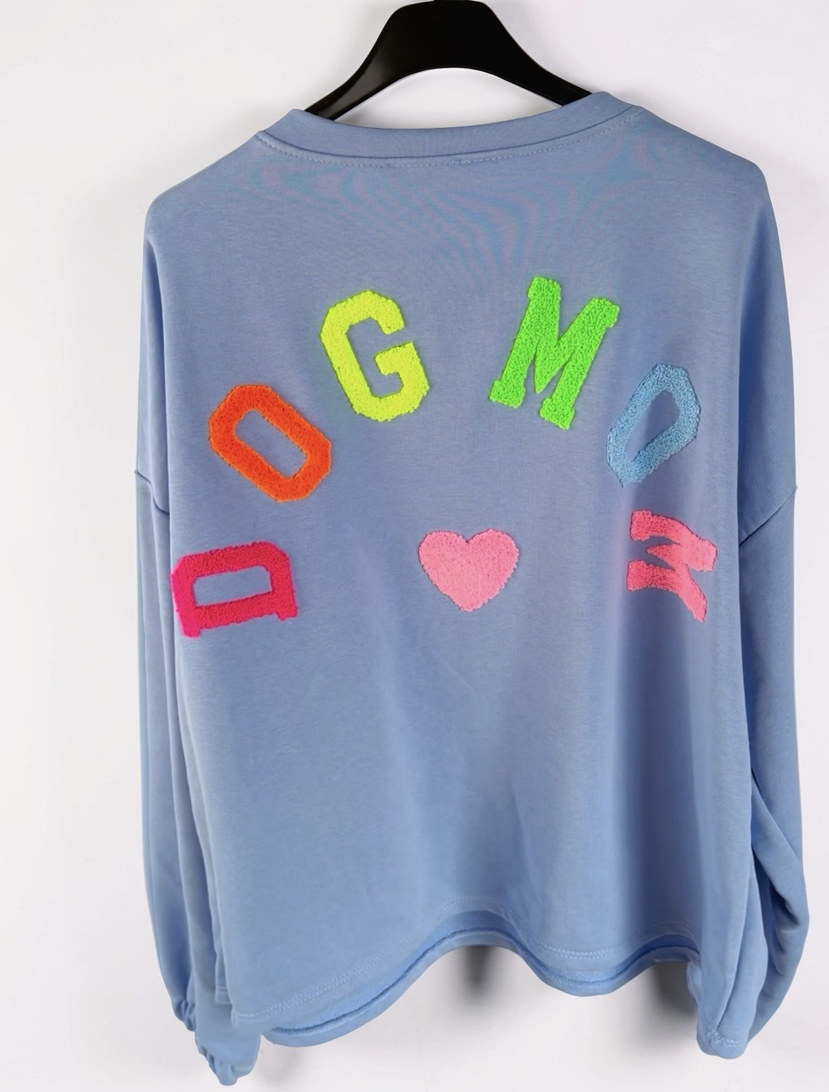 Oversize Sweatshirt DOG MOM Print