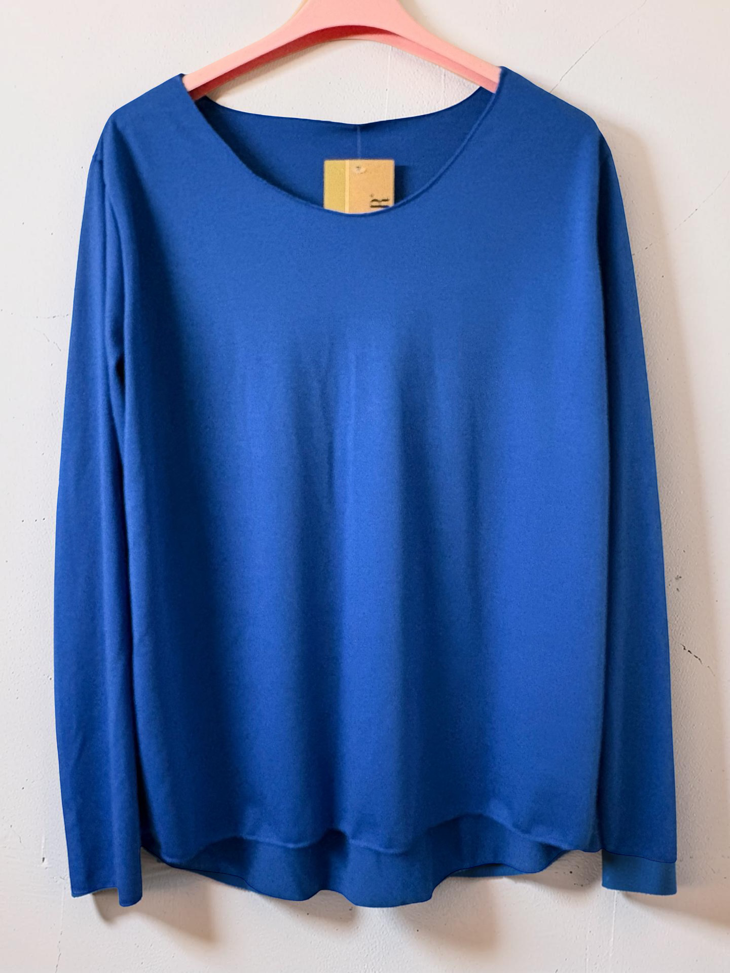 Königsblaues Longsleeve Viskose