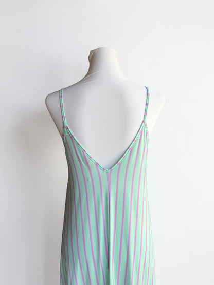 Luftiges Maxikleid „Beach Stripes“ – A-Linien-Trägerkleid