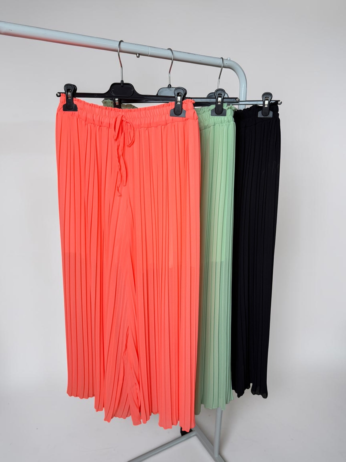 Luftige Plissee-Palazzohose „Summer Breeze“ – Elastischer Bund & Weites Bein