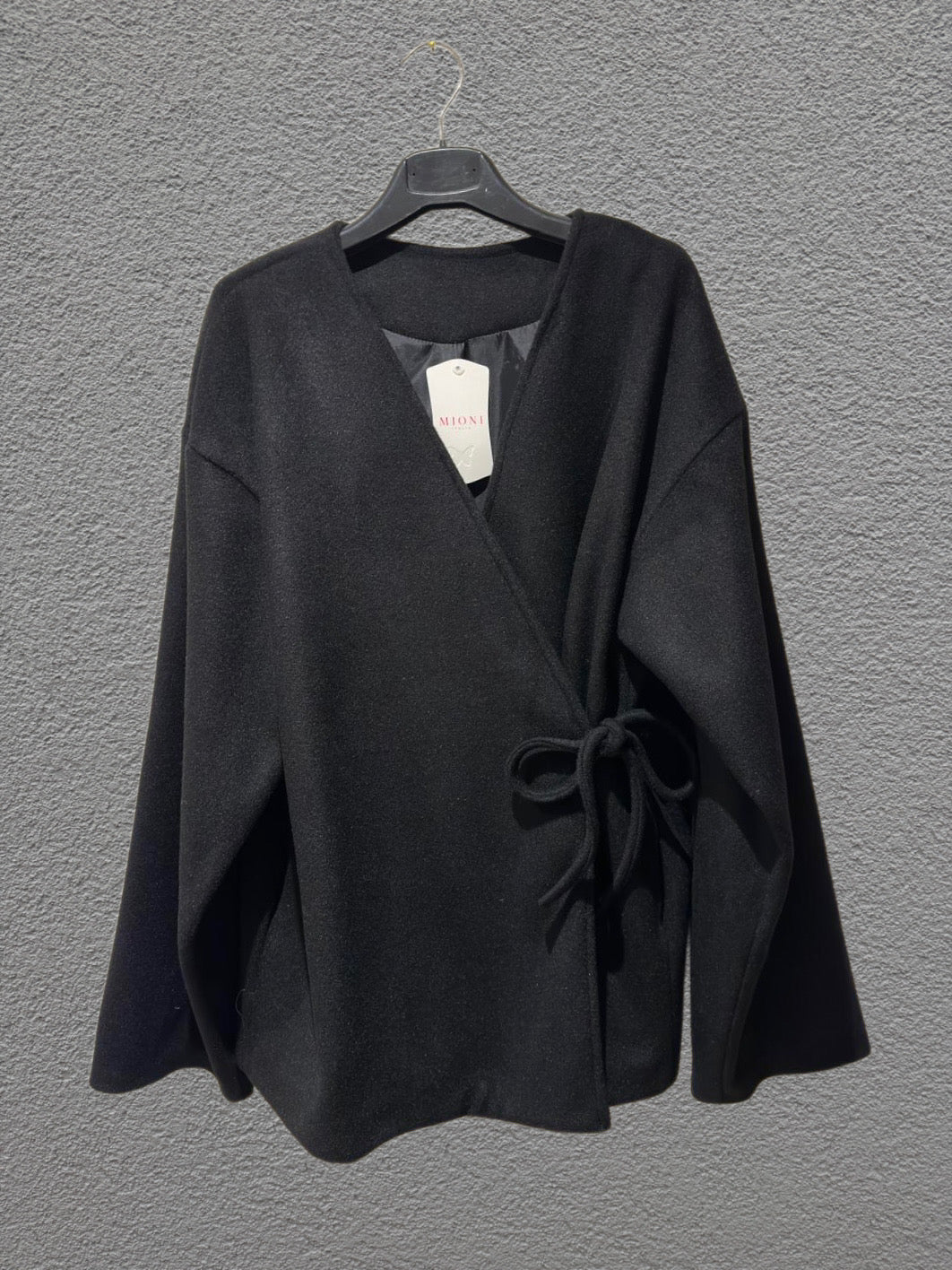 Wickelpulli schwarz - Feinraummode