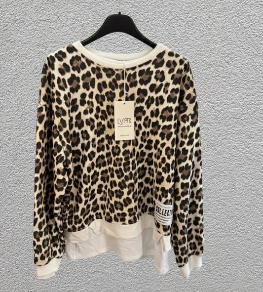 Leo Sweatshirt mit eingenähter Bluse - Feinraummode