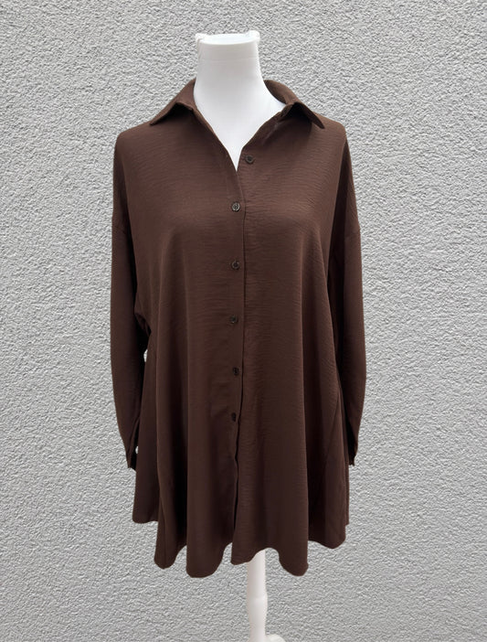 Longbluse Schoki - Feinraummode